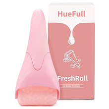 Load image into Gallery viewer, huefull Ice Roller for Face, Ice Face Roller &amp; Eye Puffiness Relief, Skin Care Wrinkle Remover for Face, Face Massager Roller Gifts for Women, Self Care Gifts for Woman Man, Christmas Gifts (Pink)
