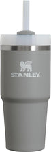 Load image into Gallery viewer, Stanley Quencher H2.0 FlowState Stainless Steel Vacuum Insulated Tumbler with Lid and Straw for Water, Iced Tea or Coffee, Smoothie and More, Stone, 14oz
