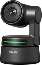 Load image into Gallery viewer, OBSBOT Tiny 1080P PTZ Webcam with AI Tracking, Auto Framing, Noise Reduction, and Gesture Control
