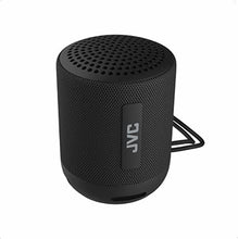 Load image into Gallery viewer, JVC Portable Gumy Plus Wireless Speaker with 45mm Driver for Powerful Surround Sound, Bluetooth 5.3, Lightweight, TWS Capability, USB-C, AUX in, up to 16-Hour Battery Life - SPSG2BTB (Black)
