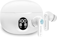 Load image into Gallery viewer, SIOTMERA Language Translation Earbuds Y113S, Real Time 144 Language Translator Device, Offline Instant Voice Translator Earbuds for Travel Business Learning, for iOS&amp;Android, BT 5.4, White
