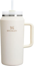 Load image into Gallery viewer, Stanley Quencher H2.0 FlowState Stainless Steel Vacuum Insulated Tumbler with Lid and Straw for Water, Iced Tea or Coffee, Smoothie and More, Cream 2.0, 64oz
