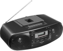 Load image into Gallery viewer, Panasonic RX-D55GU Boombox High Power Portable Stereo AM/FM Radio, MP3 CD, Tape Recorder with USB &amp; Music Port Sound with 2Way 4-Speaker, 220 Volt
