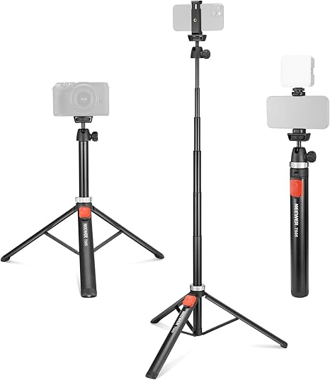 NEEWER Phone Tripod for Cell Phone & Camera with Remote, 62.9