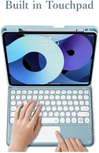 Load image into Gallery viewer, Keyboard Case for iPad Air 11 inch M2/ iPad Air 5th 4th Generation iPad Pro 11 inch 4th/1st/2nd/3rd Generation Keyboard Case Touchpad Detachable Color Keyboard Cover (Purple)
