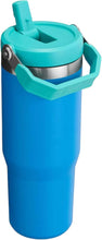 Load image into Gallery viewer, STANLEY Stainless Steel IceFlow Flip Straw Tumbler (Cobalt, 30 oz)
