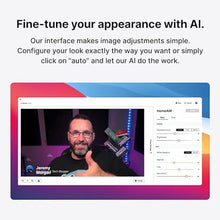 Load image into Gallery viewer, Lumina 4K Webcam: Studio-Quality Webcam Powered by AI. Look Great on Every Video Call. Compatible with Mac and PC (Atomic Grey)
