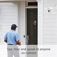 Load image into Gallery viewer, Ring Floodlight Cam Wired Plus with motion-activated 1080p HD video (2021 release), 2-pack, White

