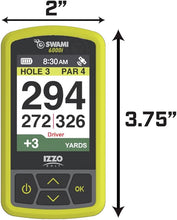 Load image into Gallery viewer, Izzo Swami 6000 Handheld Golf GPS Water-Resistant Color Display With 38,000 Course Maps &amp; Scorekeeper Model may vary
