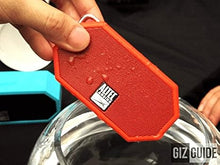 Load image into Gallery viewer, Altec Lansing Mini H2O - Waterproof Bluetooth Speaker, IP67 Certified &amp; Floats in Water, Compact &amp; Portable Speaker for Hiking, Camping, Pool, and Beach, Red
