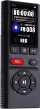 Load image into Gallery viewer, 64GB Professional Digital Voice Recorder with Playback: High-Capacity Voice Activated Recording Device, 2-Inch Screen, Extended Battery Life - Reliable for Meetings and Lectures
