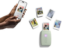 Load image into Gallery viewer, Fujifilm INSTAX Mini Link 3 Smartphone Printer | Sage Green Bundled INSTAX Mini Instant Film | 20 Exposures + Microfiber Cleaning Cloth (3 Items)
