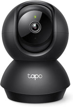 Load image into Gallery viewer, Tapo TP-Link 2K Pan/Tilt Indoor Security Camera for Baby Monitor, Pet Camera | Motion Detection &amp; Tracking | 2-Way Audio | Cloud &amp; SD Card Storage | Works w/Alexa &amp; Google Home | Black C211
