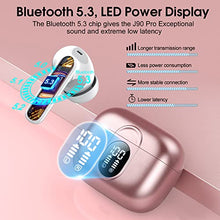 Load image into Gallery viewer, Csasan Wireless Earbuds, 2024 Bluetooth Headphones 5.3 HiFi Stereo Earphones, 40H Playtime in-Ear Earbud, Bluetooth Earbud with Dual Mic Call, IP7 Waterproof Earphones Sport Headset for iOS
