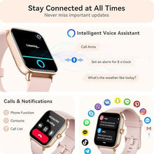 Load image into Gallery viewer, Smart Watch for Women Android &amp; iPhone, Alexa Built-in, IP68 Waterproof Activity Fitness Tracker with Bluetooth Call (Answer/Make), 1.8&quot; Smartwatch with Heart Rate/SpO2/Sleep Monitor, 100+ Sports Mode
