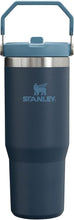 Load image into Gallery viewer, Stanley IceFlow Stainless Steel Tumbler - Vacuum Insulated Water Bottle for Home, Office or Car Reusable Cup with Straw Leak Resistant Flip Cold for 12 Hours or Iced for 2 Days, Navy, 30oz
