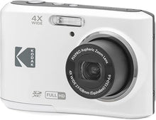 Load image into Gallery viewer, KODAK PIXPRO Friendly Zoom FZ45-WH 16MP Digital Camera with 4X Optical Zoom 27mm Wide Angle and 2.7&quot; LCD Screen (White)
