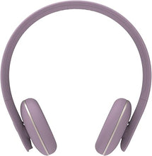 Load image into Gallery viewer, Ahead Wireless Bluetooth On Ear Headphones, Purple, Noise Cancelling, 20 Hours Long Play Time, Fast Charging
