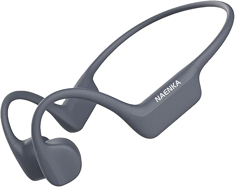 NANK Bone Conduction Headphones, Runner Neo Open Ear Headphones with Bluetooth 5.2, Built-in Dual Mic, Wireless Charging, IP66 Waterproof Wireless Headphones with 10H Playtime for Sports