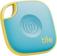 Load image into Gallery viewer, Tile by Life360 Mate (2024) Bluetooth Tracker, Keys Finder and Item Locator for Keys, Bags and More. Phone Finder. Both iOS and Android Compatible. 1-Pack (Aqua Lemon)
