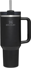 Load image into Gallery viewer, Stanley Quencher H2.0 FlowState Stainless Steel Vacuum Insulated Tumbler with Lid and Straw for Water, Iced Tea or Coffee, Smoothie and More, Black , 40 oz
