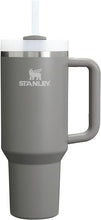 Load image into Gallery viewer, Stanley Quencher H2.0 FlowState Stainless Steel Vacuum Insulated Tumbler with Lid and Straw for Water, Iced Tea or Coffee, Smoothie and More, Stone, 40oz
