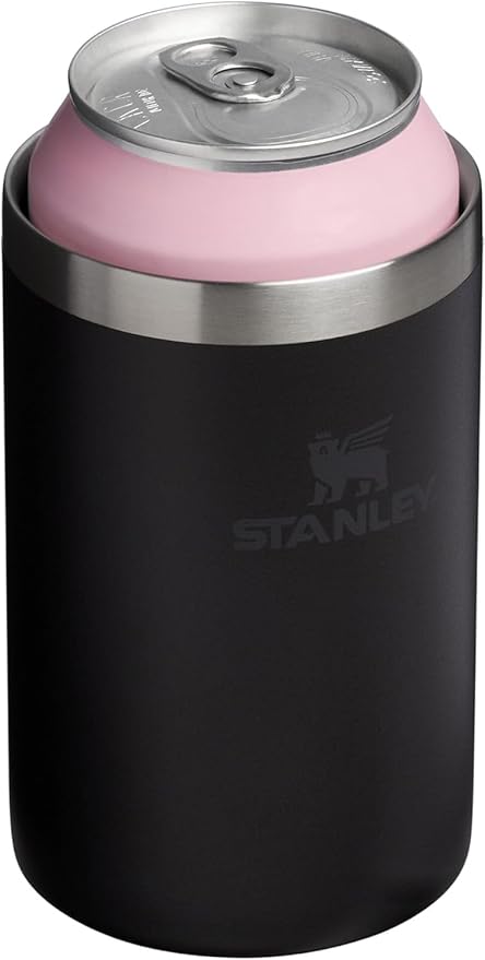 STANLEY Everyday Can Cooler Cup 10 oz | Steel Drink Holder for Beer, Seltzers, Soda, and Energy Drinks| Hold-Tight Tabs | Dishwasher Safe | Doubles as Tumbler