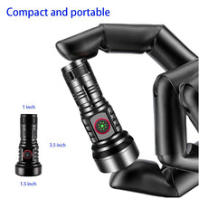 Load image into Gallery viewer, LELUOHQ Powerful LED Flashlights, High Lumens Mini Flashlights, Small Tactical Penlights, Handheld Flashlights for Camping, Hiking, Fishing, Hunting, Survival, Outdoor Activities
