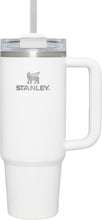 Load image into Gallery viewer, STANLEY Quencher H2.0 FlowState Stainless Steel Vacuum Insulated Tumbler with Lid and Straw for Water, Iced Tea or Coffee (Deep Purple, 40 oz) (White, 40 oz)
