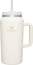 Load image into Gallery viewer, Stanley Quencher H2.0 FlowState Stainless Steel Vacuum Insulated Tumbler with Lid and Straw for Water, Iced Tea or Coffee, Smoothie and More, Cream, 64 oz
