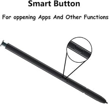 Load image into Gallery viewer, Galaxy S22 Ultra Stylus Pen withBluetooth Replacement for Samsung Galaxy S22 Ultra 5G S Pen SM-S908 Stylus Pen Remote Control S22 Ultra S Pen (Black)
