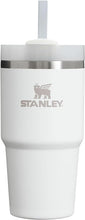 Load image into Gallery viewer, Stanley Quencher H2.0 FlowState Stainless Steel Vacuum Insulated Tumbler with Lid and Straw for Water, Iced Tea or Coffee, Smoothie and More, Frost, 20oz
