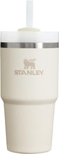 Load image into Gallery viewer, Stanley Quencher H2.0 FlowState Stainless Steel Vacuum Insulated Tumbler with Lid and Straw for Water, Iced Tea or Coffee, Smoothie and More, Cream 2.0, 20oz
