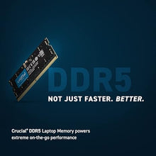 Load image into Gallery viewer, Crucial RAM 8GB DDR5 5200MHz (or 4800MHz) Laptop Memory CT8G52C42S5
