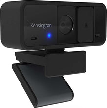 Load image into Gallery viewer, Kensington W1050 1080p Fixed Focus Wide Angle Webcam for Video Conference, Dual Stereo Mic, Software Control, Privacy Cover, Works with Microsoft Teams, Google Meet, Zoom and More (K80250WW)
