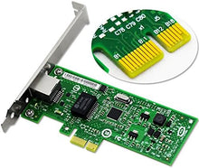 Load image into Gallery viewer, with Intel 82574L Chipset EXPI9301CT 1G Desktop PCI-e Network Card NIC Adapter Gigabit Single Copper RJ45 Port
