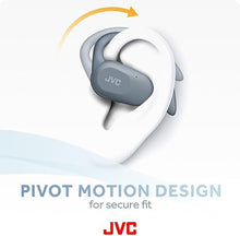 Load image into Gallery viewer, JVC nearphones Open Ear True Wireless Headphones with Pivot Motion Mecanism, 16mm Large Drivers Sound, Single Ear use, BT 5.4, Long Battery Life (up to 26 Hours) - HANP40TA (Blue)
