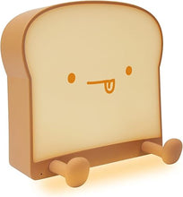 Load image into Gallery viewer, QANYI Cute Night Light Toast Bread LED Night lamp with Rechargeable, Portable Bedroom Bedside Bed lamp Christmas Gifts Ideas for Tween Teenage Teenager Teens Girls Boys Women
