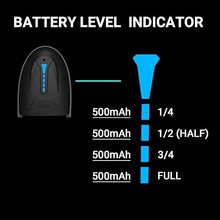 Load image into Gallery viewer, Tera Barcode Scanner Wireless Versatile 2-in-1 (2.4Ghz Wireless+USB 2.0 Wired) with Battery Level Indicator, 328 Feet Transmission Distance Rechargeable 1D Laser Bar Code Reader USB Handheld (Grey)
