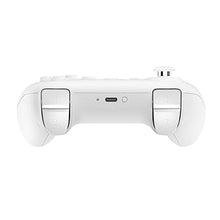 Load image into Gallery viewer, 8Bitdo 64 Bluetooth Controller for Analogue 3D, Switch, Windows, and Android (White)
