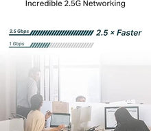 Load image into Gallery viewer, TP-Link 2.5GB PCIe Network Card (TX201) – PCIe to 2.5 Gigabit Ethernet Network Adapter, Supports Windows 11/10/8.1/8/7, Win Server 2022/2019/2016, Linux
