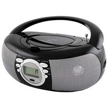 Load image into Gallery viewer, HANNLOMAX HX-321CD Portable CD/MP3 Boombox, AM/FM Radio, Bluetooth, USB Port for MP3 Playback, Aux-in, LCD Display, AC/DC Dual Power Source. (Black)
