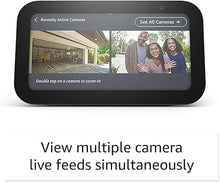 Load image into Gallery viewer, Amazon Echo Show 5 (newest model), Smart display with 2x the bass and clearer sound, Charcoal
