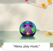 Load image into Gallery viewer, Amazon Echo Dot Kids (newest model), Designed for kids, with parental controls, Includes 1 Year of Amazon Kids+, Dragon
