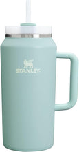 Load image into Gallery viewer, Stanley Quencher H2.0 Tumbler with Handle 64 oz | Screw Off Lid with Included Straw | Leakproof &amp; Car Cupholder Compatible for Travel | Insulated Stainless Steel Cup for Water and More | Seafoam
