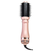 Load image into Gallery viewer, CHI Volumizer 4-in-1 Blowout Brush, Hair Dryer for Smooth, Silky &amp; Shiny Hair, Four Interchangeable Attachments for Versatile Styling, Rose Gold
