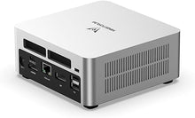 Load image into Gallery viewer, MINISFORUM UN1265 Mini PC 12th Gen Core i7-12650H(10C/16T) Mini Computer 32G RAM+1TB SSD, Expandable HDD Slot, HDMI/DP/USB-C 4K@60Hz Outputs, WiFi 6E/BT5.2/2.5G LAN, 4xUSB Port Desktop Computer
