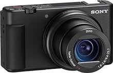 Load image into Gallery viewer, Sony ZV-1 Digital Camera for Content Creators, Vlogging and YouTube with Flip Screen, Built-in Microphone, 4K HDR Video, Touchscreen Display, Live Video Streaming, Webcam
