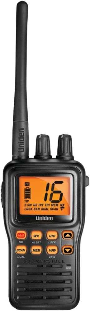 UNIDEN MHS75 Handheld Marine Radio Consumer Electronic