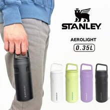 Load image into Gallery viewer, STANLEY 11216 Aerolite Vacuum Bottle, 0.35 L (0.35 L), Cool, Lightweight, Recycled Stainless Steel, Tumbler (053/White)
